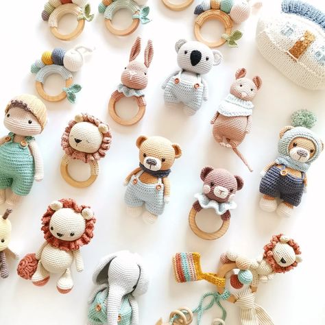 I came with a large team today!❤️ Each of them loves to participate in cheerful games❤️ They know very well how to make children happy❤️ 🦁Lion Ollie 🐨Koala Candy 🐝Bee Luna 🐭Mouse Tulu 🐘Elephant Mumbo 🧡Roy Doll 🐛Caterpillar Rattle ��🦁Fun Lion Rattle 🐰Bunny Odi Rattle 🦁Lion Ollie Rattle •All patterns by me (English, French and Spanish) •You can purchase my ready-made toys on my Etsy shop, link in bio. •If you want to have all the necessary materials for crocheting my toys in the same... Ready Made, Koala, Link In Bio, Elephant, Amigurumi, Bee, Crochet Patterns, Etsy Shop, Candy