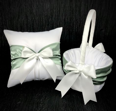 Sage Ring Bearer Outfit, Dream Wedding Sage Green, Wedding Mint Green Decoration, Ring Bearer Ideas Pillow, Sage Green Wedding Aisle, Ring Bearer Outfit Sage Green, Sage Green Ring Bearer Outfit, Sage Green Wedding Shoes, Sage Green Ring Bearer