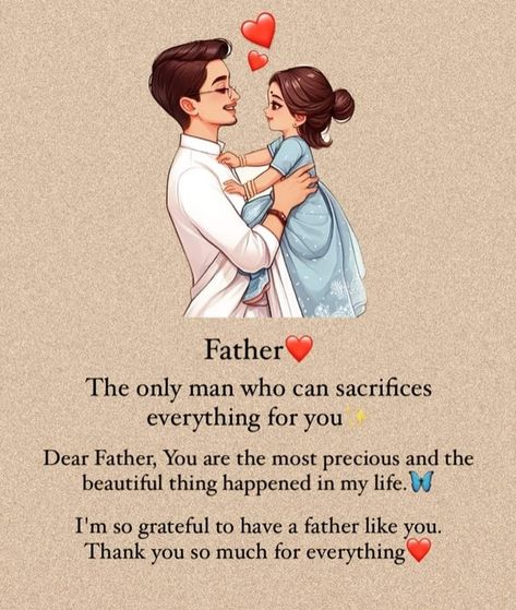 Father Sacrifice, Father Birthday Quotes, Cute Short Love Story, Sacrifice Quotes, Love Parents Quotes, Father And Daughter Love, Inspirational Smile Quotes, Love My Parents Quotes, Love My Husband Quotes