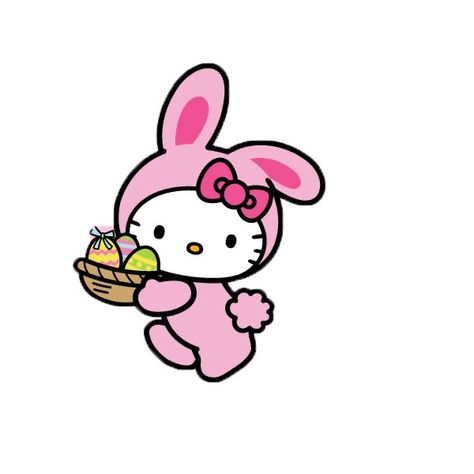 Drawing Hello Kitty, Art Hello Kitty, Easter Drawings, Kitty Cartoon, Images Hello Kitty, Walpaper Hello Kitty, Hello Kitty Crafts, Hello Kitty Images, Hello Kitty Themes