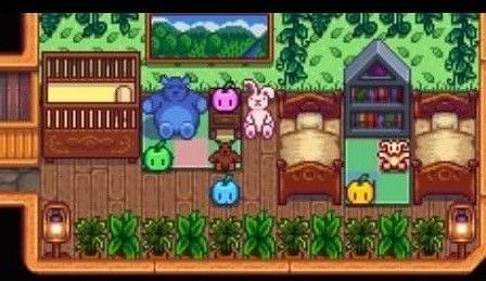 Nursery Stardew Valley, Stardew Nursery, Stardew Valley Nursery, Stardew Valley Tips, Stardew Valley Farms, Stardew Valley, Clash Of Clans, Animal Crossing, Demon Slayer