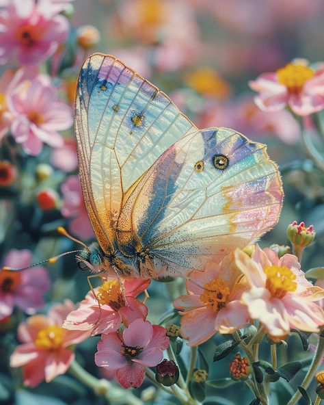 Photography of a beautiful butterfly airy light ambient --style raw --sv 3 --ar 4:5 --stylize 1000 #AIbyTDS Spring Aesthetic Butterfly, Butterfly Spring Aesthetic, Landed Butterfly, Butterfly Swarm, Wild Butterfly, Photo Butterfly, Nature Butterfly, Pretty Butterflies, Butterfly On Flower