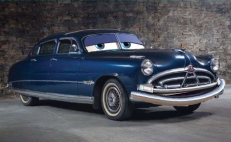 Doc Hudson is a 1951-1952 Hudson Hornet Hudson Car, Disney Cars Movie, Doc Hudson, Hudson Hornet, Cars 3, Cars Movie, Pixar Cars, S Car, Disney Cars