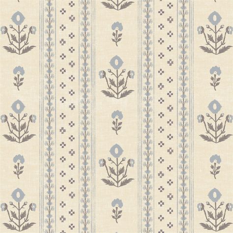 Vintage Textiles Patterns, Lulie Wallace, Vintage Wallpaper Patterns, Pattern Design Inspiration, Interior Wallpaper, Childhood Home, Wallpaper Collection, Fine Artist, Striped Wallpaper