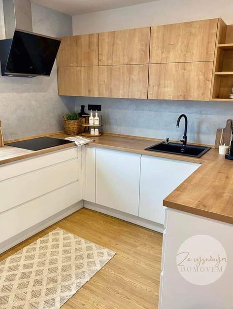 Ikea Small Kitchen, Small Kitchen Ideas Layout, Small Kitchen Ideas On A Budget, Small Kitchen Design Apartment, Tiny Kitchen Design, Small Kitchen Cabinets, Small Apartment Kitchen, Small Kitchen Layouts, Small Kitchen Decor