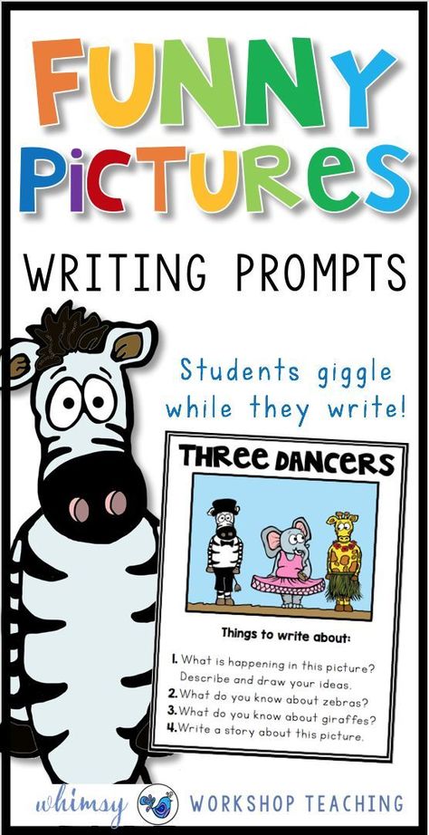 Year 2 Writing Activities, Funny Picture Writing Prompts, Colourful Semantics, Comprehension Kindergarten, Writing Club, Fun Writing Prompts, Fun Writing Activities, Writing Sentences, Second Grade Writing