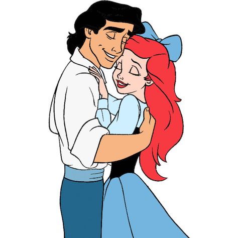 Ariel and Eric Clip Art ❤ liked on Polyvore featuring disney, little mermaid, characters, couples and the little mermaid Ariel And Eric, Official Disney Princesses, Cute Disney Pictures, Disney Princess Ariel, Prince Eric, Mermaids And Mermen, Mermaid Life, Princesa Disney, Disney Ariel