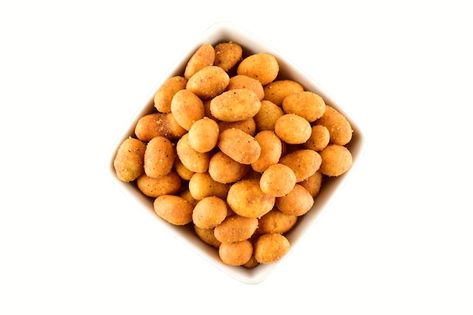 Top view of coated peanuts in bowl isola... | Premium Photo #Freepik #photo #crunchy #crispy #peanut #peanut-background Peanut Flyer Design, Coated Peanuts, Peanut Pictures, Peanut Snack, Church Backgrounds, Graphic Design Flyer, Church Graphic Design, Animation Art Character Design, Background Pictures