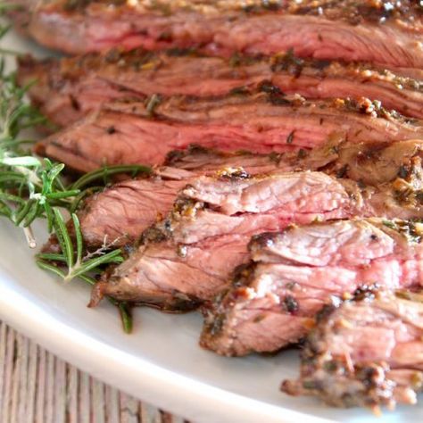 Mediterranean Marinated Flank Steak - Cooking On The Weekends Flank Steak Recipe, Grilled Ribeye Steak, Steak Cooking, Grilled Ribeye, Marinated Flank Steak, Flank Steak Recipes, Grilled Flank Steak, Valentines Day For Him, Summer Meals