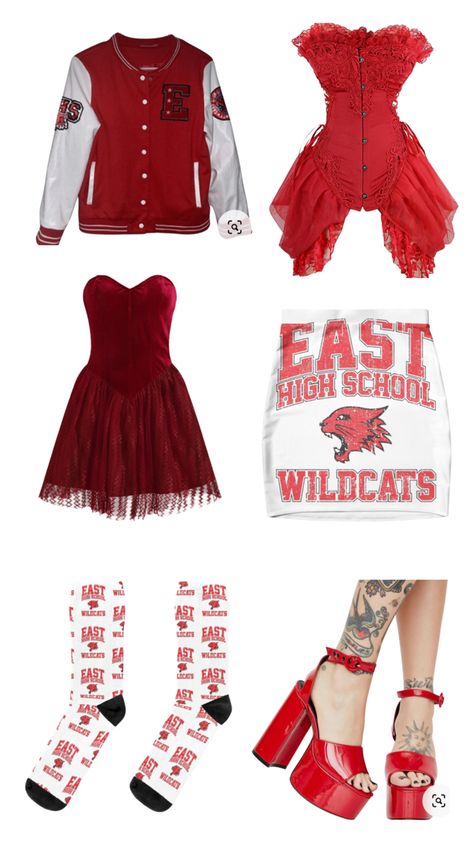 Gabriella Montez High School Musical Halloween Costume Inspiration Gabriella Montez Halloween Costume, High School Musical Outfits, Gabriella High School Musical, High School Musical Costumes, Gabriella Montez, Halloween Costume Inspiration, Theatre Outfit, Musical Costumes, High School Musical 2