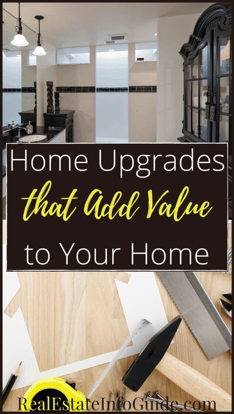 Indoor Improvements To Increase Home Value – Real Estate Info Guide Diy Projects To Increase Home Value, Home Improvements To Increase Value, Raised Homes, Increase Home Value, Easy Home Renovations, Add Value To Your Home, Wood Projects That Sell, Home Selling Tips, Emerald Isle