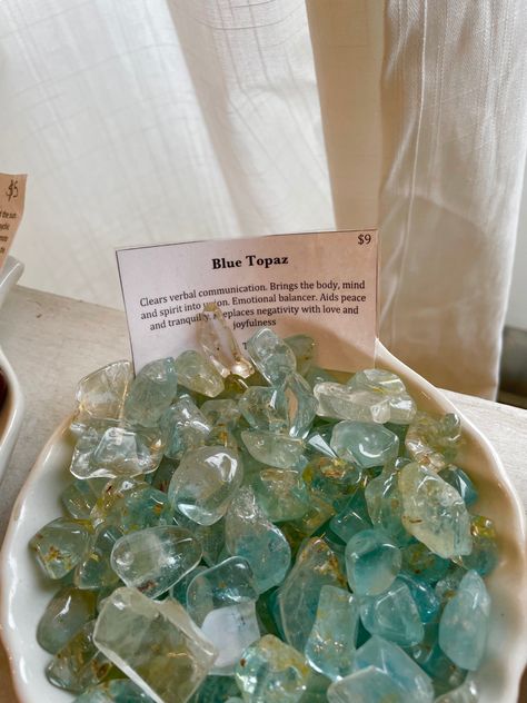 #crystal #bluecrystal #bluetopaz #aesthetic #spiritual #rocks #tarot Topaz Crystal Aesthetic, Blue Topaz Aesthetic, Topaz Aesthetic, Spiritual Rocks, Aesthetic Spiritual, Apple Core, Blue Topaz Jewelry, Crystal Aesthetic, Topaz Jewelry