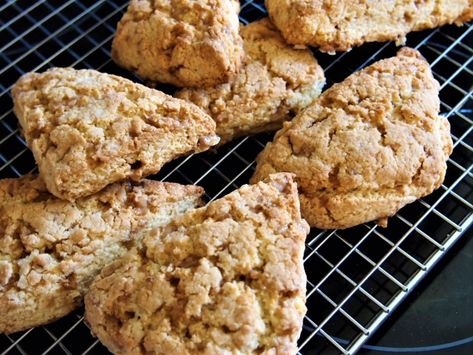 Toffee Scones - An Easy How-To Recipe - Teas The Season Heath Bar Scones, Toffee Scones Recipes, Toffee Scones, Sweet Scones Recipe, Afternoon Tea Scones, Scone Recipes, Scones Recipe Easy, Afternoon Tea Recipes, English Toffee