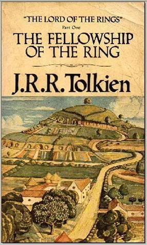 This was the version I read.  It was my dad's.  I'm pretty sure the cover is a pic by Tolkien himself.  I didn't read it until I was a senior in high school.  Pretty weird when you consider I had read just about every book inspired by it... J.r.r. Tolkien, The Fellowship Of The Ring, Tolkien Books, Fellowship Of The Ring, Fantasy Fiction, The Lord Of The Rings, Fantasy Novels, Modern Times, Middle Earth