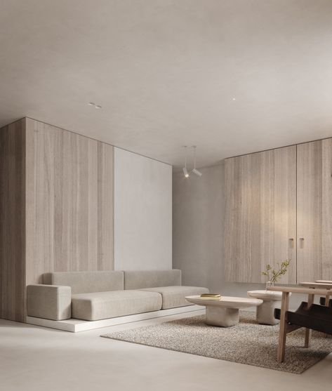 Neutral, Modern-Minimalist Interior Design: 4 Examples That Masterfully Show Us How Modern Minimalist Interior Design, Interior Design Minimalist, Interior Minimalista, Minimalist Home Interior, Contemporary Furniture Design, Minimalist Interior Design, Minimalism Interior, Kids Interior, Minimalist Interior