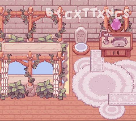 Pony Town Bathroom Ideas, Ponytown Bathroom, Ponytown Building Ideas, Pony Games, Pony Creator, Simple Bathroom Designs, Kawaii Games, Town Building, Map Maker