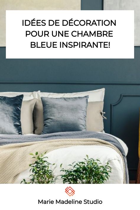 chambre bleu Bleu Pastel