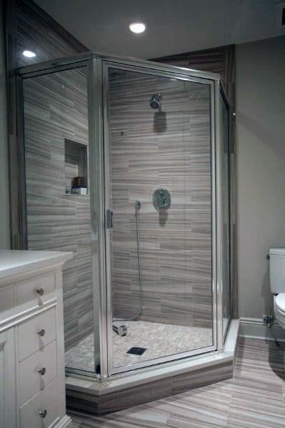 53 Inspiring Corner Shower Ideas To Elevate Your Bathroom Remodel Shower Ideas, Shower Interior, Bathroom Shower Stalls, Shower Tiles, Marble Slabs, Modern Marble, New Toilet, Bathroom Remodel Shower, Unique Bathroom