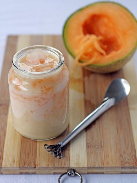 Melon Water, Cantaloupe Juice, Melon Juice, Pinoy Dessert, Filipino Food Dessert, Berbuka Puasa, Philippines Food, Filipino Desserts, Pinoy Food