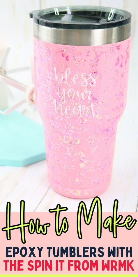 Diy Epoxy Tumbler, Cricket Projects, Diy Tumbler, Epoxy Tumbler, Vinyl Quotes, Glitter Tumblers, Diy Epoxy, Clay Pot Crafts, We R Memory Keepers