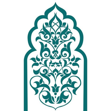 Vector arabesque islamic ornament vector... | Premium Vector #Freepik #vector Islamic Ornament Pattern, Islamic Ornament Design, Ornament Islamic Art, Islam Pattern, Iranian Pattern, Islamic Ornament, Islamic Vector, Ramadan Kareem Vector, Ornament Vector