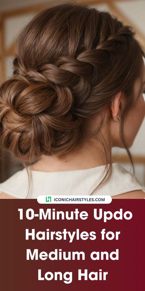 Updo Hairstyles Wedding Hairstyles Updo Bridesmaid, Homecoming Long Hair Ideas, Side Braid Formal Hair, Bridesmaid Updo Hairstyles Brunette, Self Updos For Medium Hair, Wedding Party Hair Updo, Wedding Hairstyles For Junior Bridesmaid, Cocktail Wedding Guest Hairstyles, Easy Long Hair Updo For Wedding