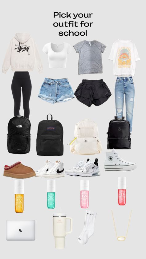 School fit idea Pick Your Outfit, Outfit For School, School Fit, Your Outfit, School Outfits, Middle School, Back To School, Energy