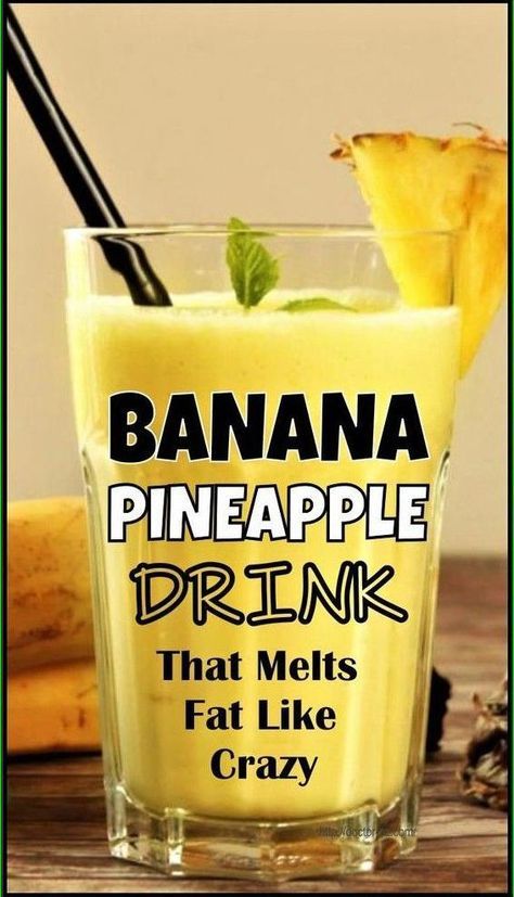 Pineapple Lemon Drink For Rapid Weight Loss Pineapple Drink, Banana Benefits, Banana Drinks, Pineapple Water, Pineapple Drinks, Lemon Drink, Burn Stomach Fat, Sport Nutrition, Fat Burner Drinks