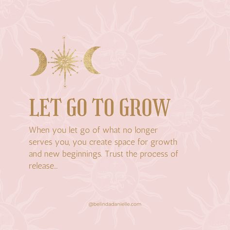 𝓛𝓮𝓽 𝓖𝓸 𝓣𝓸 𝓖𝓻𝓸𝔀...🪴 * * * * * * * #grow #belindadanielle #growth #trust #release Let Your Pile Of Good Things Grow, Release And Let Go Affirmations, Living Loving Healing Learning Growing, Grow Through What You Go Through Svg, When You Know It’s Time To Let Go, Trust The Process, Create Space, Let Go, New Beginnings