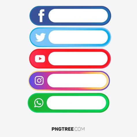 Design Presentation Ideas, Media Png, Whatsapp Logo, Zestaw Ikon, Logo Instagram, Vector Quotes, Logo Facebook, Presentation Ideas, Social Media Buttons