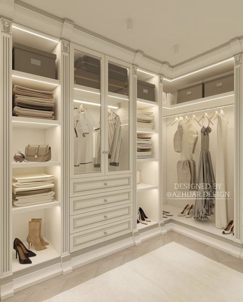 A Walk In Closet, Dressing Room Closet, Dream Closet Design, Walk In Closet Design, Closet Design Layout, Luxury Closets Design, Closet Layout, Closet Decor, Bedroom Closet Design