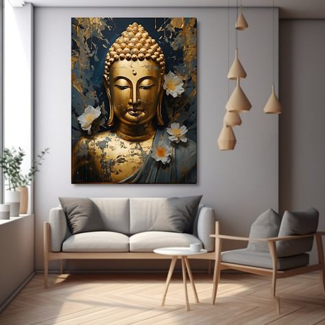 Buddha canvas art