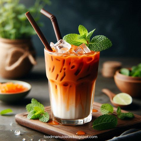 Thai Iced Tea Recipe Thai Iced Tea Recipe, Thai Tea Recipes, German Potato Salad Recipe, Thai Iced Tea, Iced Tea Recipe, Crock Pot Potatoes, Chicken Recipes Boneless, Potato Soup Crock Pot, Italian Recipes Dessert