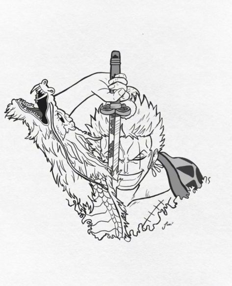 Roronoa Zoro Tattoo, Zoro Tattoo, 2023 Cars, Zoro Roronoa, One Piece Photos, One Piece Tattoos, Japan Tattoo Design, One Piece Cartoon, Pieces Tattoo