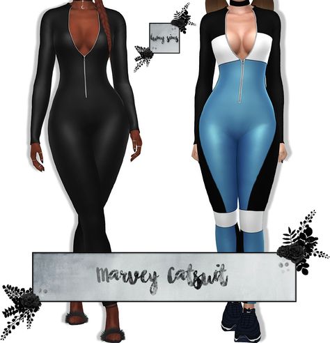 MARVEY CATSUIT Sims 4 Hero Costume, Sims 4 Catsuit, Sims 4 Alien Cc Clothes, Sims Alien, Sims 4 Bodysuit, Sims 4 Cc Clothes Female Urban, Magick Crafts, Dope Swag Outfits, Sims 4 Nails