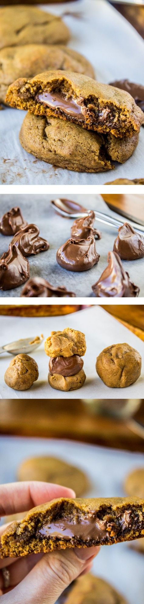 Nutella Stuffed Gingerbread Cookies // The Food Charlatan. These soft and spicy cookies are easy and irresistible! Perfect for Christmas! Spicy Cookies, The Food Charlatan, Food Charlatan, Gingerbread Recipe, Nutella Recipes, Easy Cookie Recipes, Cookie Desserts, Holiday Baking, Christmas Baking