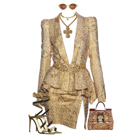 Untitled #1328 by jetadorejas Gold Outfits For Women, Gold Outfits, Short Brown Dress, Zuhair Murad Dresses, Gold Outfit, فستان سهرة, Zuhair Murad, Looks Chic, Fancy Outfits