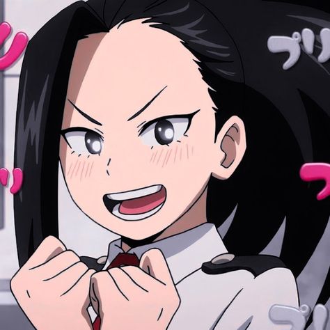 Boku no hero academia Momo Yaoyorozu Icon, Momo Icon, Anime Expressions, Horror Movie Characters, Hero Girl, Anime Dancer, Hero Academia Characters, Boku No Hero, Girl Icons