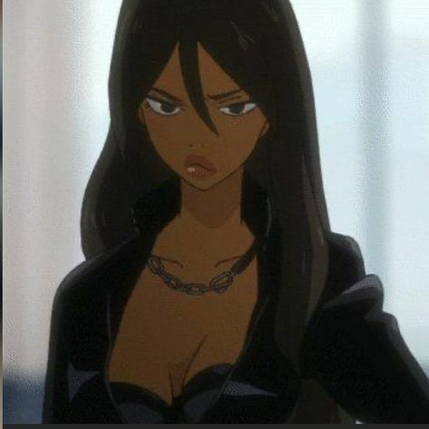 Michiko & Hatchin, Girl Cartoon Characters, Black Cartoon Characters, Cartoon Profile Pictures, Black Anime Characters, Black Cartoon, Black Art Pictures, Arte Fantasy, Cartoon Profile Pics