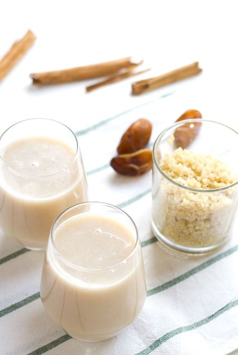 Homemade Quinoa Milk - I've never tried to make quinoa milk, but now I must! This sounds amazing! Quinoa Milk, Vegan Blog, Vegan Drinks, Vegan Milk, Quinoa Recipes, Milk Recipes, How To Cook Quinoa, Oat Milk, Vegan Eating