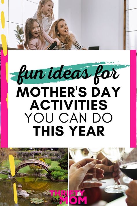 Celebrate Mom with these great ideas for a party and fun things to do for Mother's Day. Whether you're celebrating at home or looking for creative DIY ideas for adults, you'll make memories for years to come with this list! At Home Mothers Day Ideas, Ideas For Women's Day Celebration, Mother’s Day Activities For Adults, Mothers Day Activities For Adults, Things To Do For Mothers Day Ideas, Mother’s Day Ideas For Adults, Mothers Day Ideas For Adults, Mother’s Day Party Ideas, Mothers Day Event Ideas