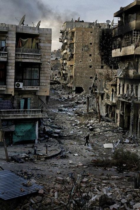 Syria Before And After, Syria Pictures, Destroyed Building, Syria Map, Apocalypse Landscape, Syria Flag, Apocalypse Aesthetic, Turkish Army, Apocalypse Art