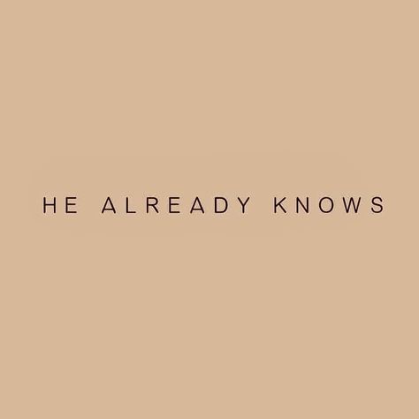 He already knows what is coming, what you need, the deepest desires of your heart. He knows everything you’ve ever done — good and bad — and still loves you just the same. He knows what we need along this journey of life more than we do, and He has the best plans for our lives, if we will just let go of our striving and trust His plan. Hold tight to that promise as you walk with the One who loves you most. God already knows. 🤍 God Already Knows, Trust His Plan, Prayer Boards, Just Let Go, Journey Of Life, What Is Coming, Good And Bad, Prayer Board, Still Love You