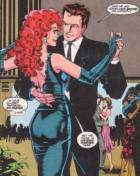 No Caption Provided Jane Watson, Mary Jane Watson, Peter Parker, Comic Book, Spiderman, Marvel, Comics