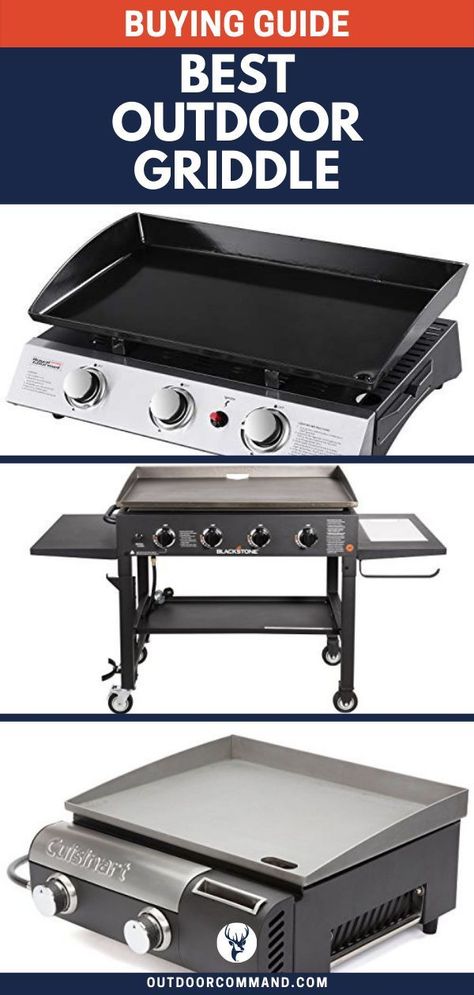 Best Outdoor Griddle. Looking for ideas on the best outdoor griddle? Wanting to know which come with a station, table, cover or accessories? We've put together an amazing list that will help you find exactly what you're looking for so you can enjoy your next outdoor adventure even more! #camping #outdoorlife #griddle #outdooradventure #buyingguide Camping Griddle, Best Griddle, Propane Griddle, Outdoor Griddle, Propane Grill, Around The Campfire, Four People, Lake Living, Diy Outdoor Kitchen