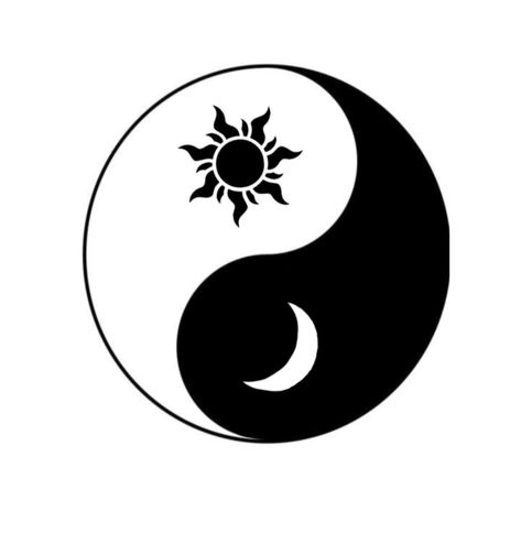 Ying Et Yang, Jing Y Jang, Yin Yang Art, Flower Tattoo Drawings, Yin Yang Tattoos, Phoenix Tattoo Design, Dragon Ball Tattoo, Moon Symbols, Chakra Symbols