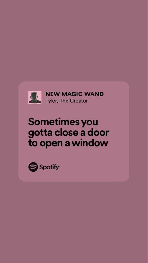 New Magic Wand, Tyler The Creator Lyrics, Spotify Quotes, Pink Lyrics, Deep Lyrics, Tyler The Creator Wallpaper, Cute Text Quotes, Rap Music Quotes, Meaningful Lyrics