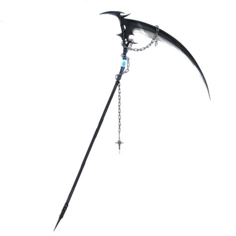 Fantasy Scythe Ideas, Black Scythe Design, Scythe Fantasy Art, Cyberpunk Scythe, Shadow Scythe, Magic Scythe, Sythe Designs, Scythe Concept Art, Sythe Poses Reference