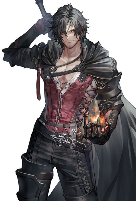 Clive Rosfield, Blood Hunter, Final Fantasy Artwork, Final Fantasy Art, 캐릭터 드로잉, Fantasy Male, Final Fantasy Xiv, Fantasy Warrior, Arte Fantasy