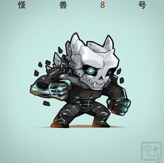 Kaiju No 8 Chibi, Kaiju No 8 Fanart, Kaiju Fanart, Giratina Pokemon, Brand New Tattoos, Kaiju No 8, Monster Hunter Art, Anime Monsters, Kaiju Art